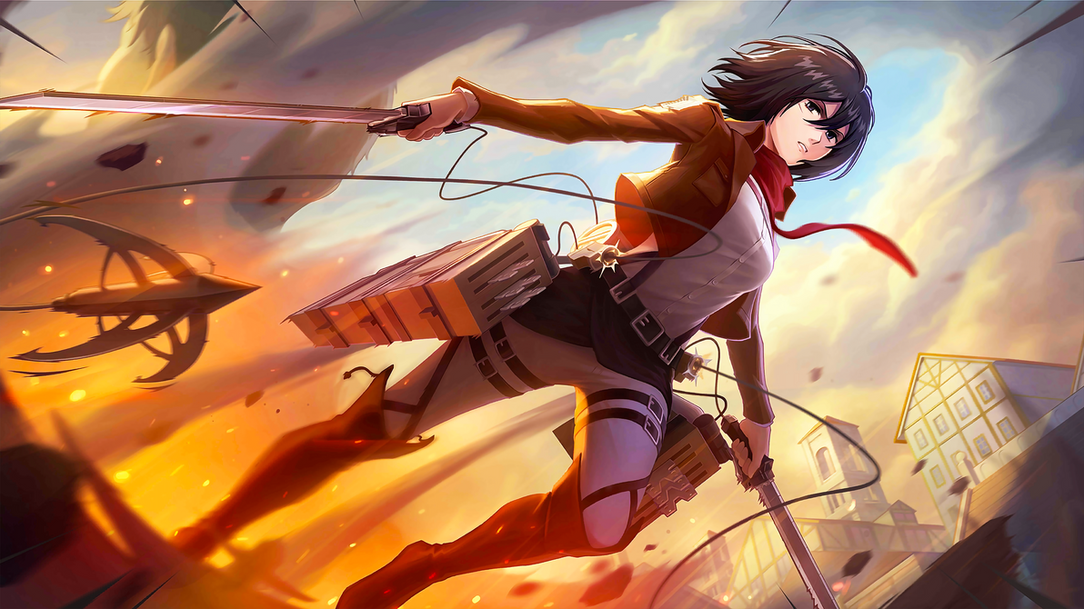 Script Skin Fanny Mikasa Attack on Titan