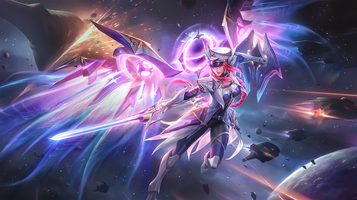 Script Skin Freya Legend Galactic Vanquisher
