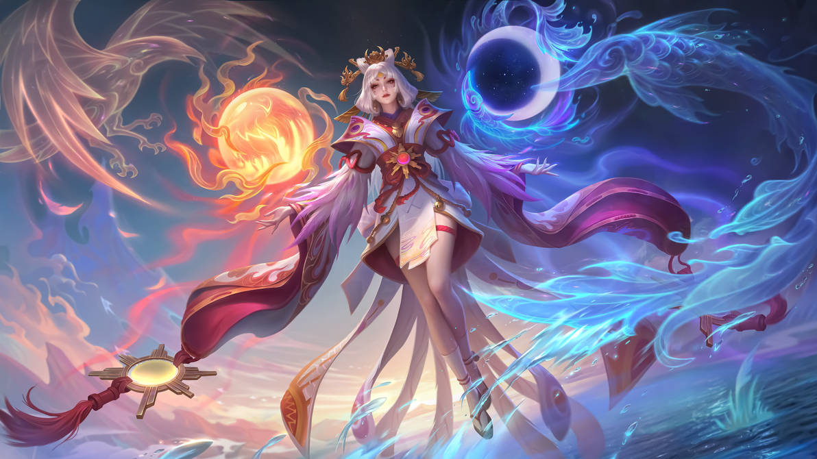 Script Skin Lunox Legend Divine Goddess