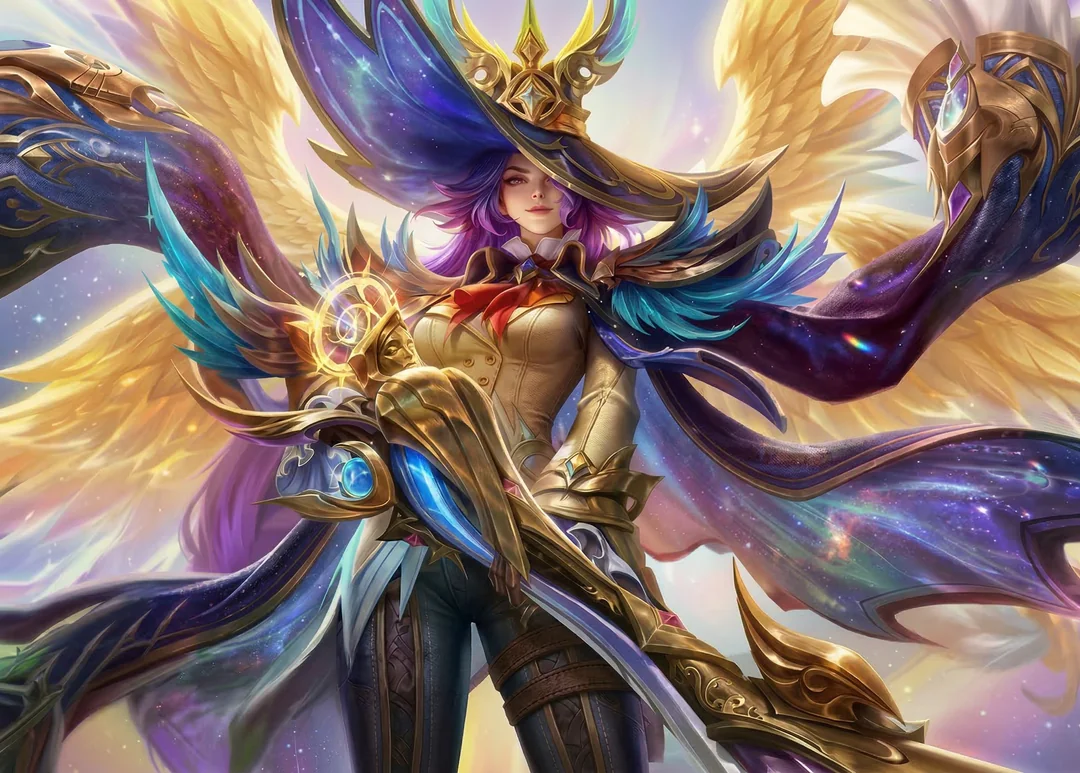 Script Skin Lesley Legend Revamp - Angelic Agent