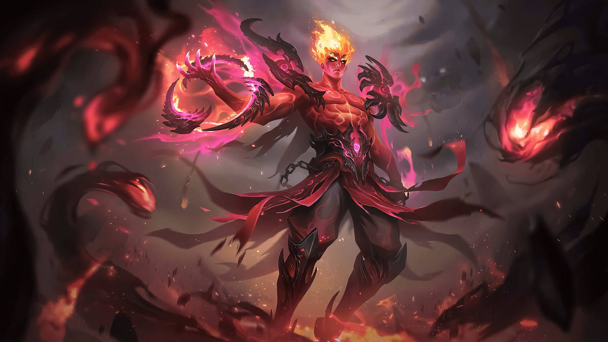 Script Skin Valir Legend - Infernal Blaze