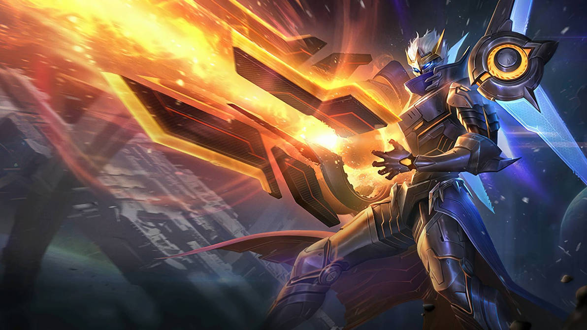 Script Skin Granger Legend - Starfall Knight