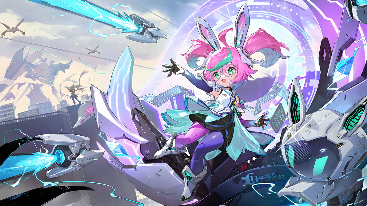 Script Skin Chang'e Aspirant Tech Tensai