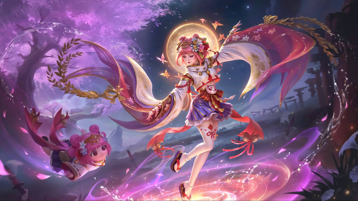 Script Skin Angela Kishin Densetsu - Strings of Fate