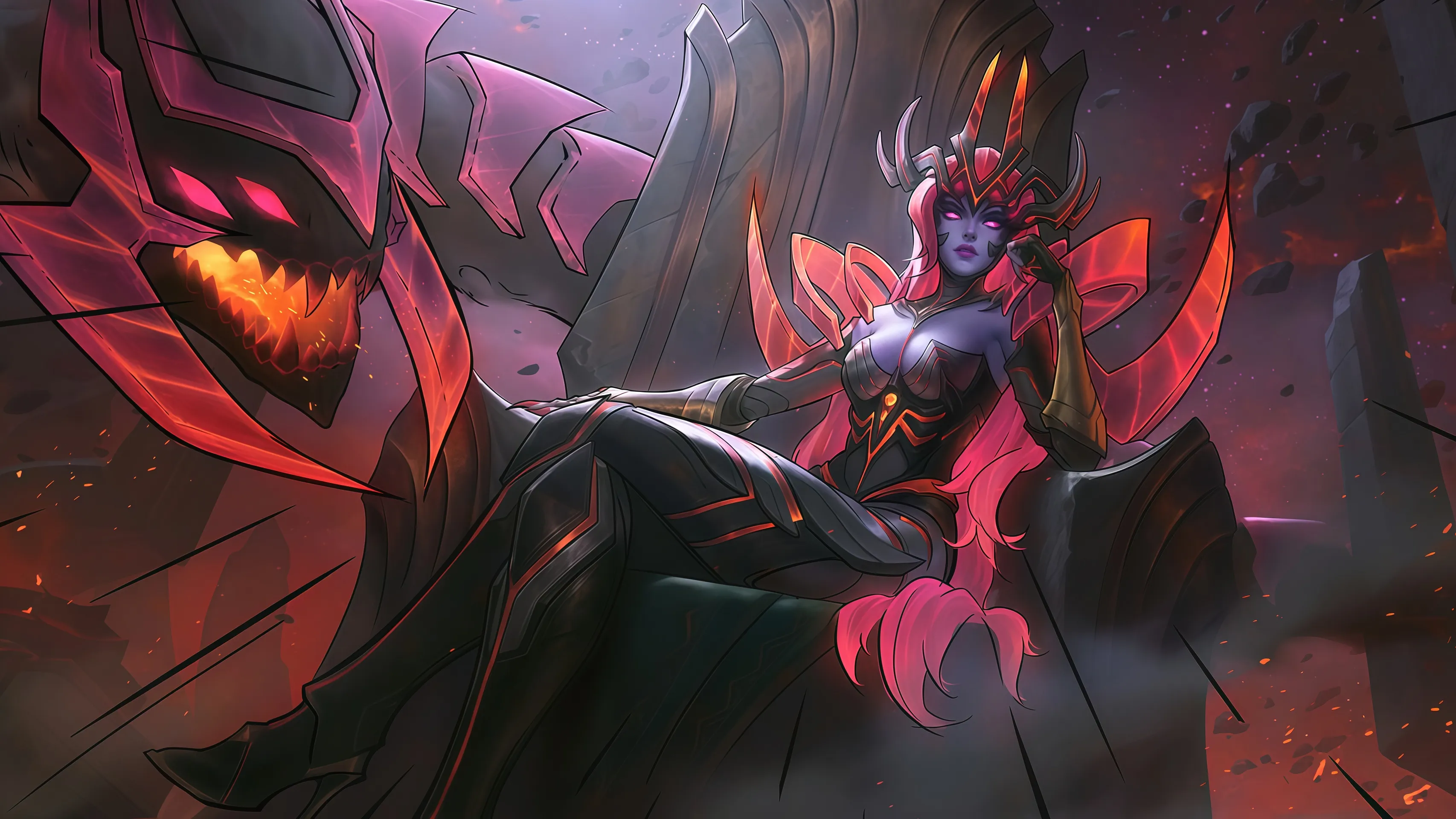 Script Skin Selena Abyss - Lady Vengeance