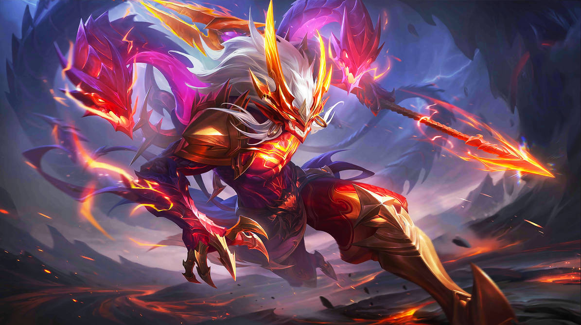 Script Skin Moskov All Star - Infernal Wyrmlord