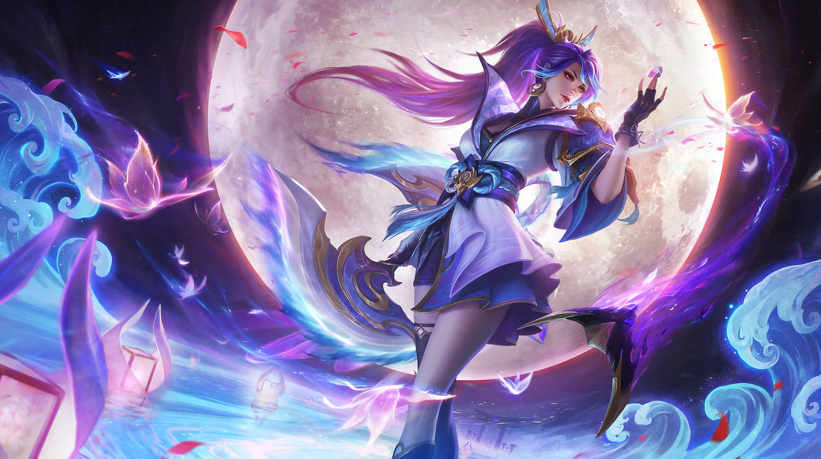 Script Skin Hanabi All Star - Moonlit Ninja