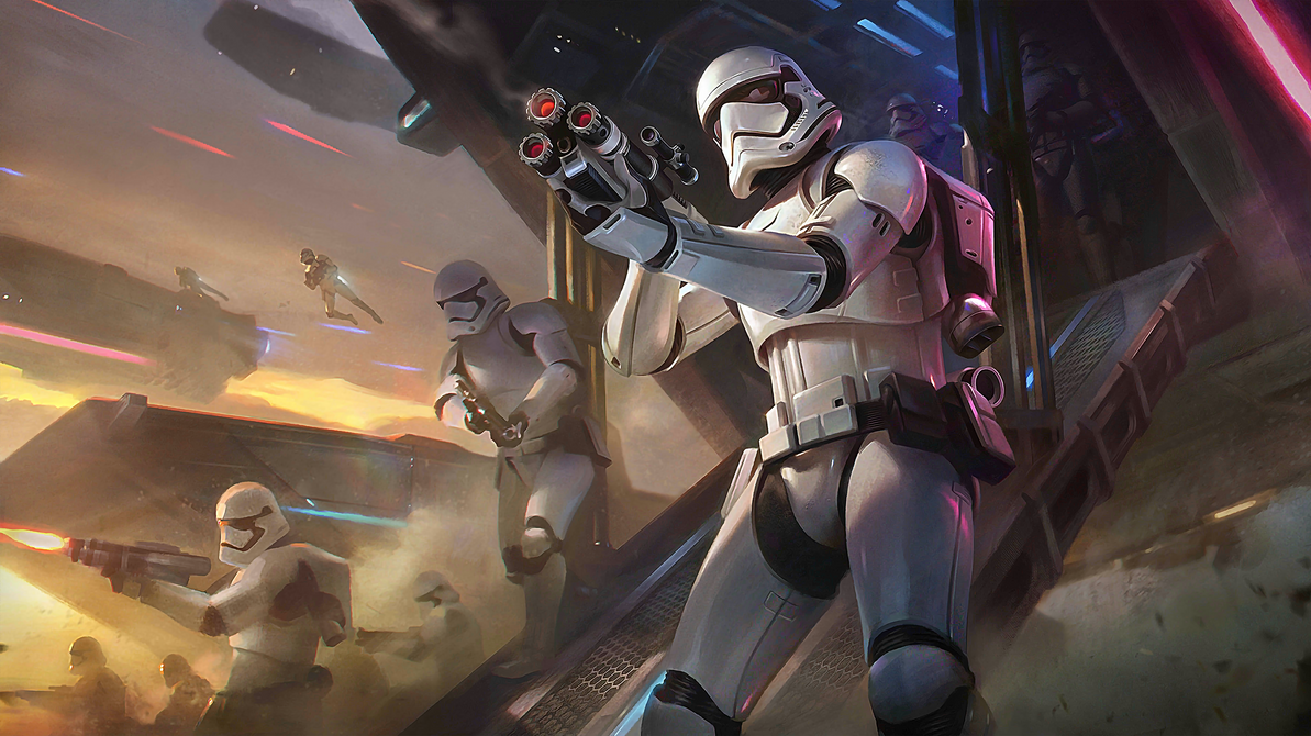 Script Skin Kimmy Star Wars - First Order Jet Trooper