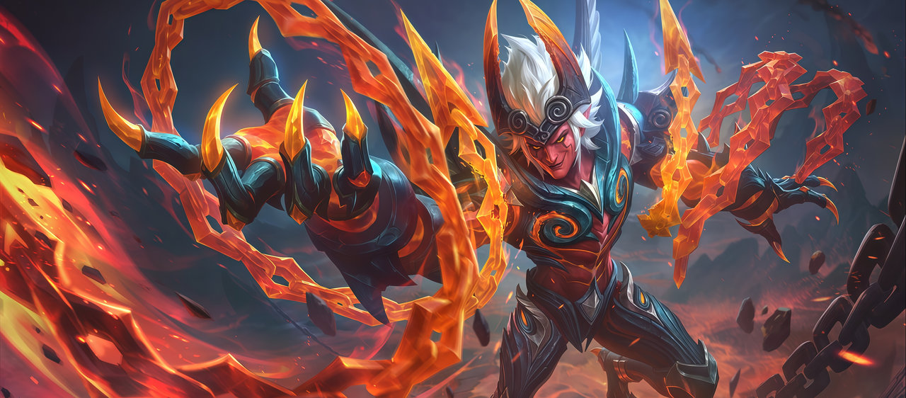 Script Skin Khufra Collector - Volcanic Overlord