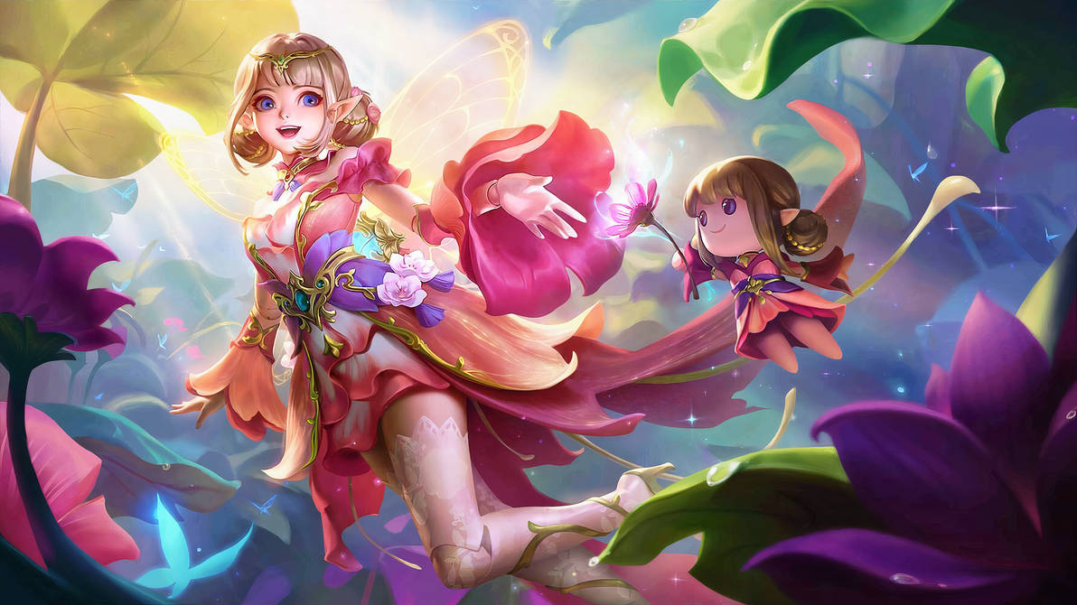 Script Skin Angela Collector - Floral Elf