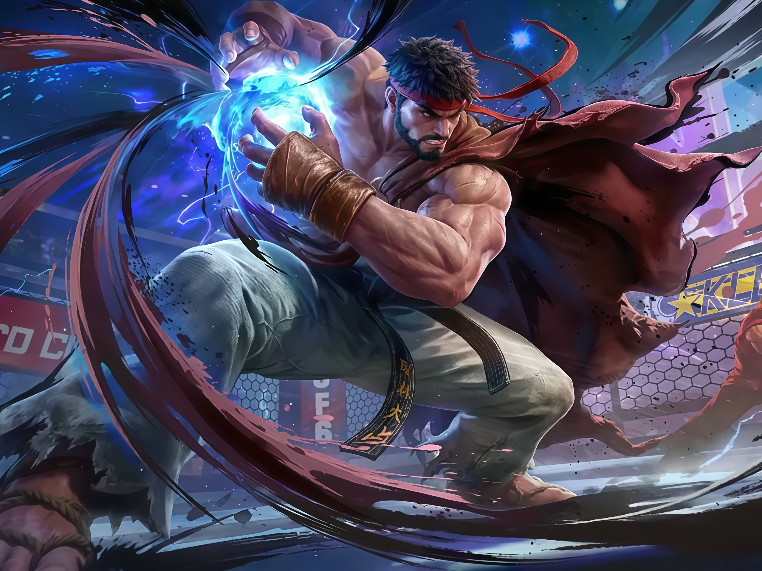 Script Skin Paquito Street Fighter 1 - Ryu