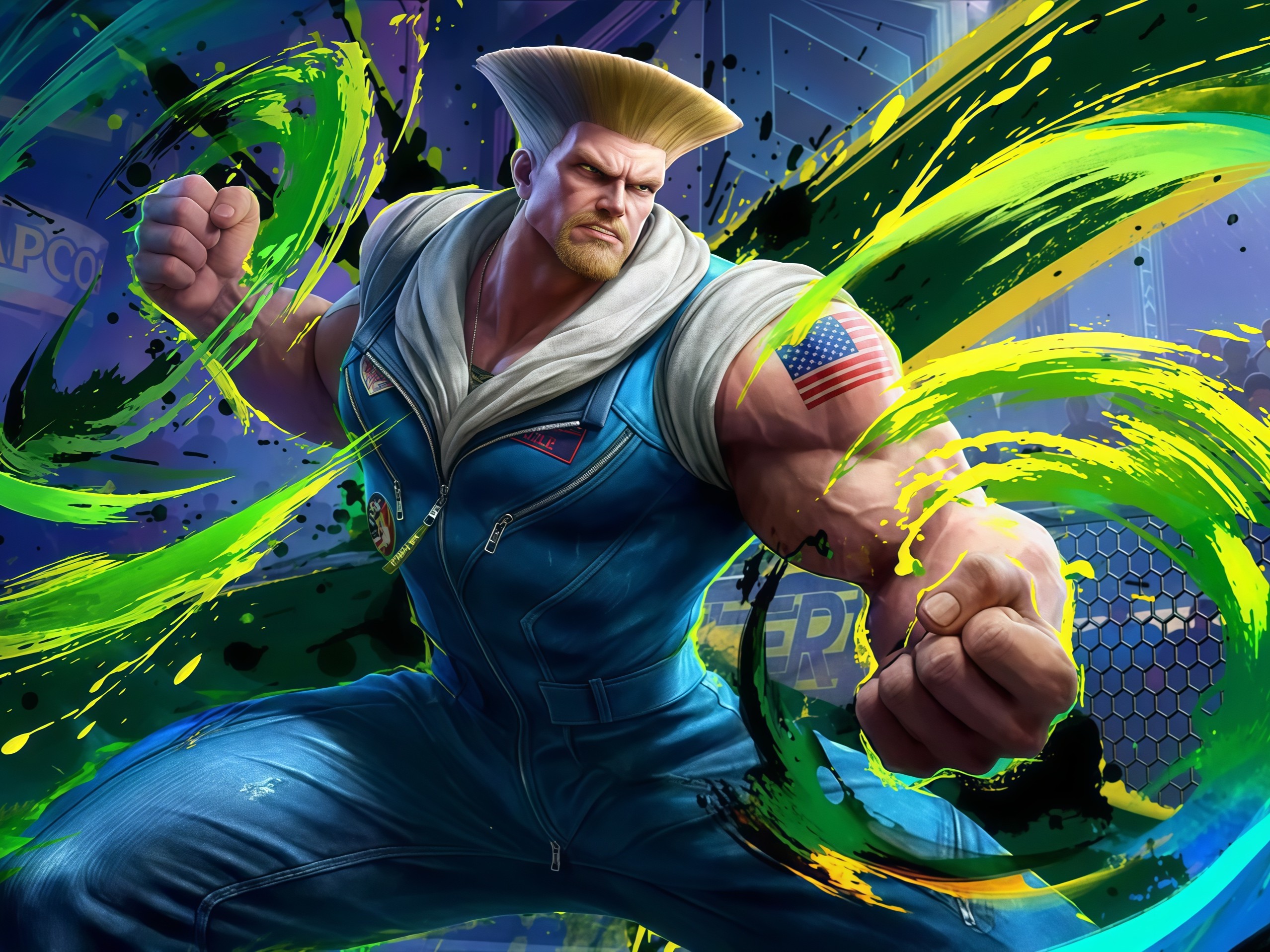 Script Skin Dyrroth Street Fighter 1 - Guile