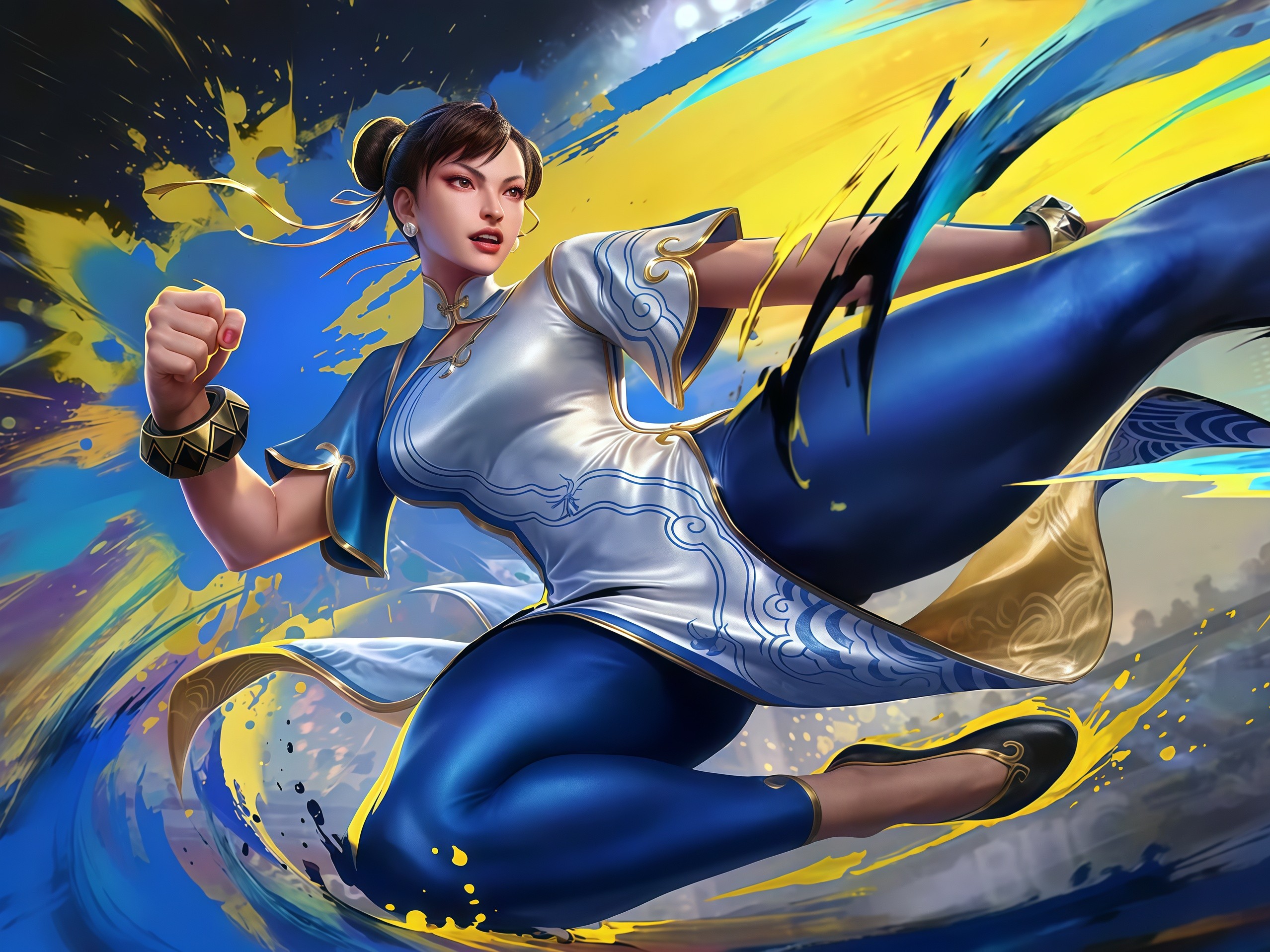 Script Skin Guinevere Street Fighter 1 - Chun Li