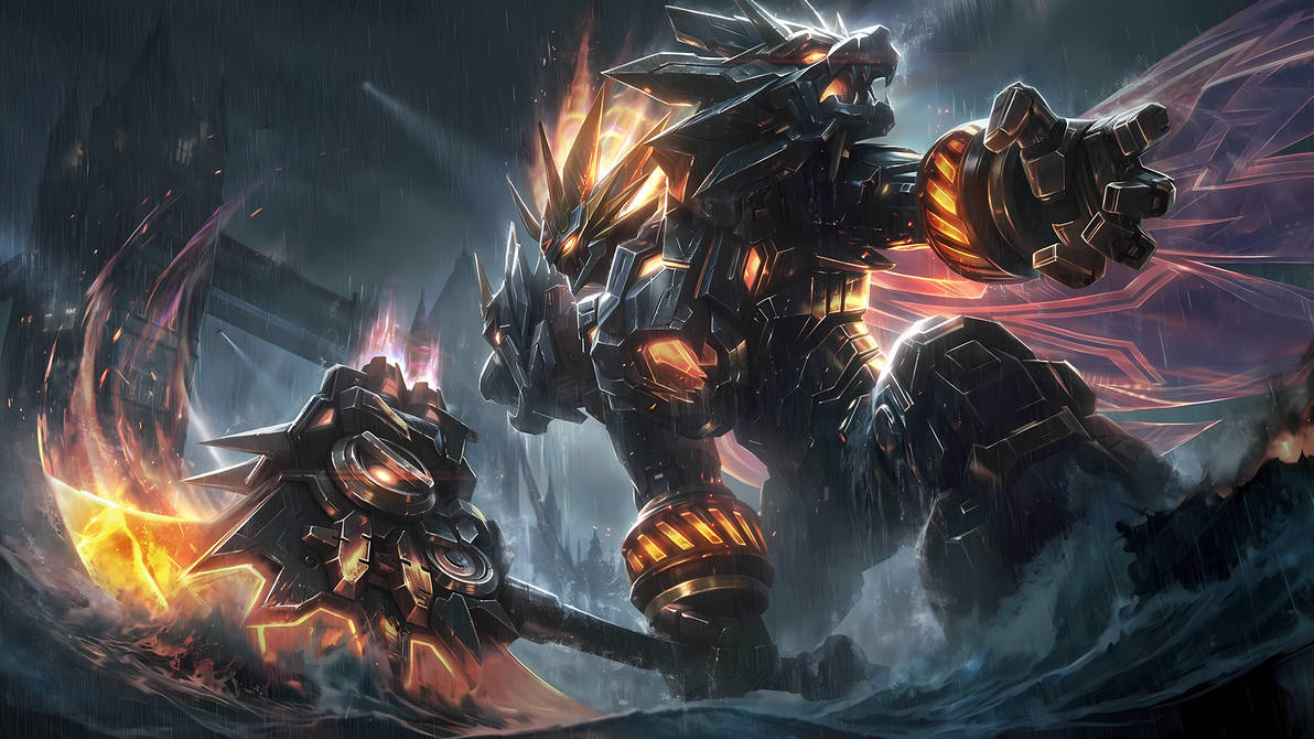 Script Skin Balmond Collector Titan - Vulcan Lionheart