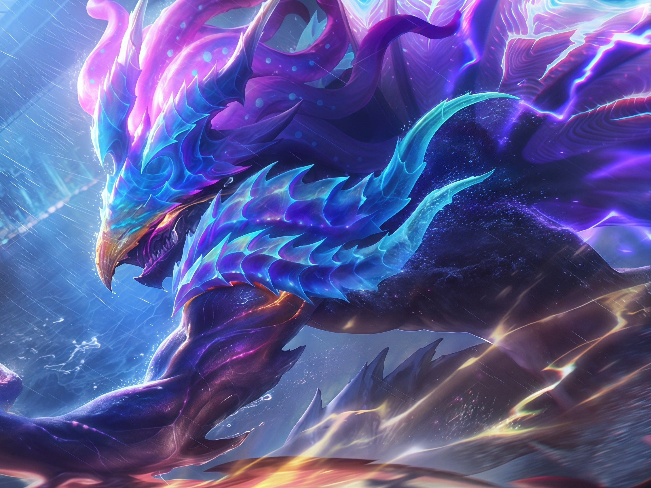 Script Skin Helcurt Collector Titan - Kaiju of the Deep
