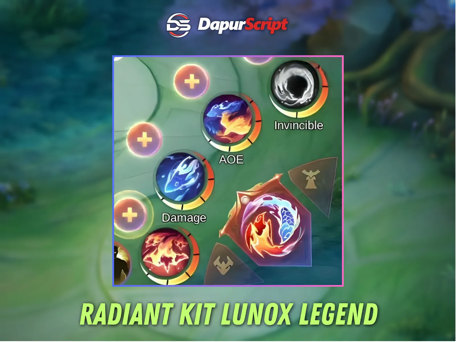 Script Radiant Kit Lunox Legend